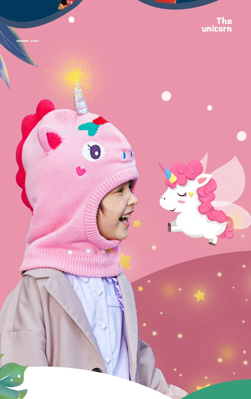 Dein cooler Einhorn Beanie für warme Ohren!