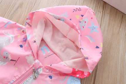 Frühlingsgefühle mit deiner Einhorn Jacke!