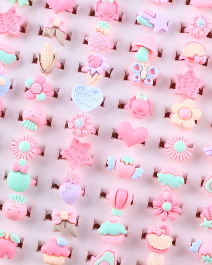 Süße Einhorn Ringe für kleine Prinzessinnen!