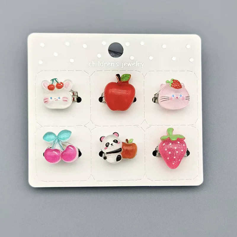 Dein Set bunter Einhorn Ringe