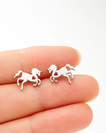 Süße Einhorn Ohrringe: Dein Herzenspferd!