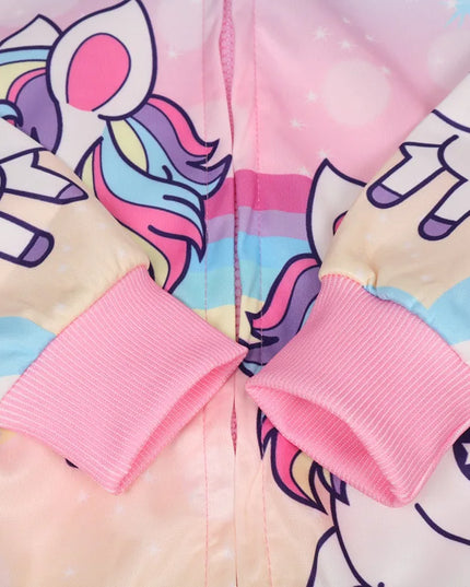 Deine zauberhafte Einhorn Jacke in Rosarot!