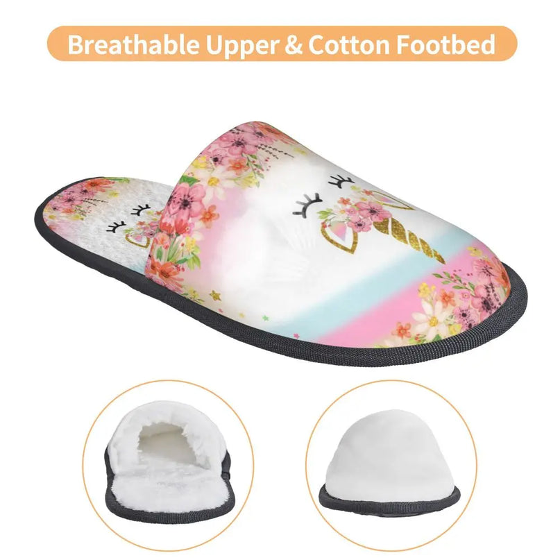 Deine zauberhaften Einhorn Hausschuhe!