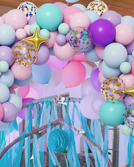 Dein Macaron Einhorn Ballon-Traumset!