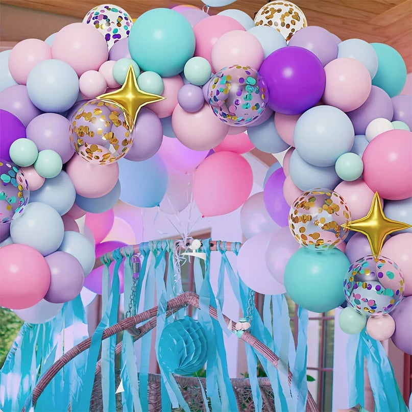 Dein Macaron Einhorn Ballon-Traumset!