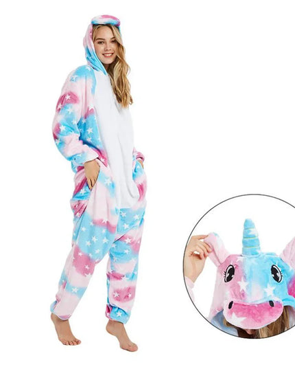 Dein Einhorn Onesie für süße Träume!