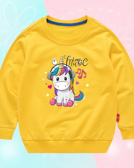 Dein zauberhafter Einhorn Pullover in Grau!