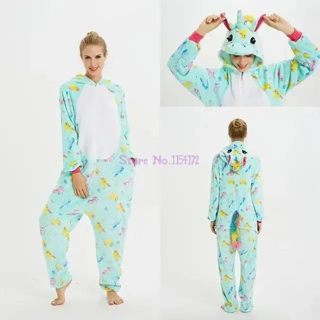 Dein flauschiger Einhorn Onesie für magische