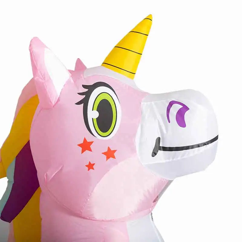 Strahlendes Pink: Dein Aufblasbares Einhorn
