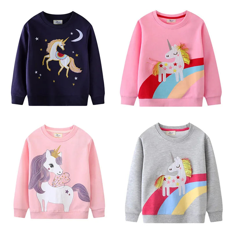 Dein zauberhaftes Riesen Einhorn Sweatshirt!