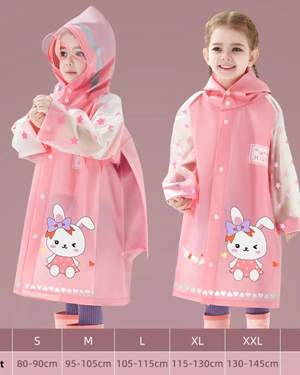 Dein Einhorn Regenponcho mit Rucksack-Platz!