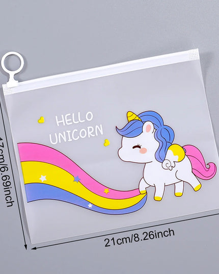Deine bunten Einhorn-Aufbewahrungsbeutel mit