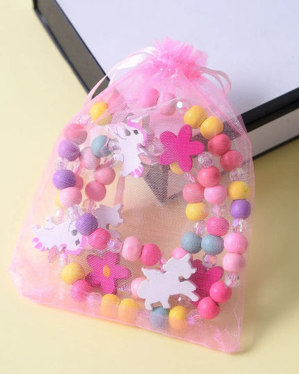 Perlen-Traum: Dein Einhorn Armband & Kette