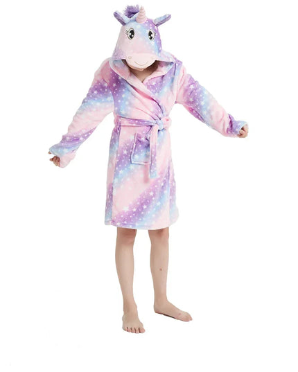 Cooler Einhorn Pyjama in tiefem Blau!