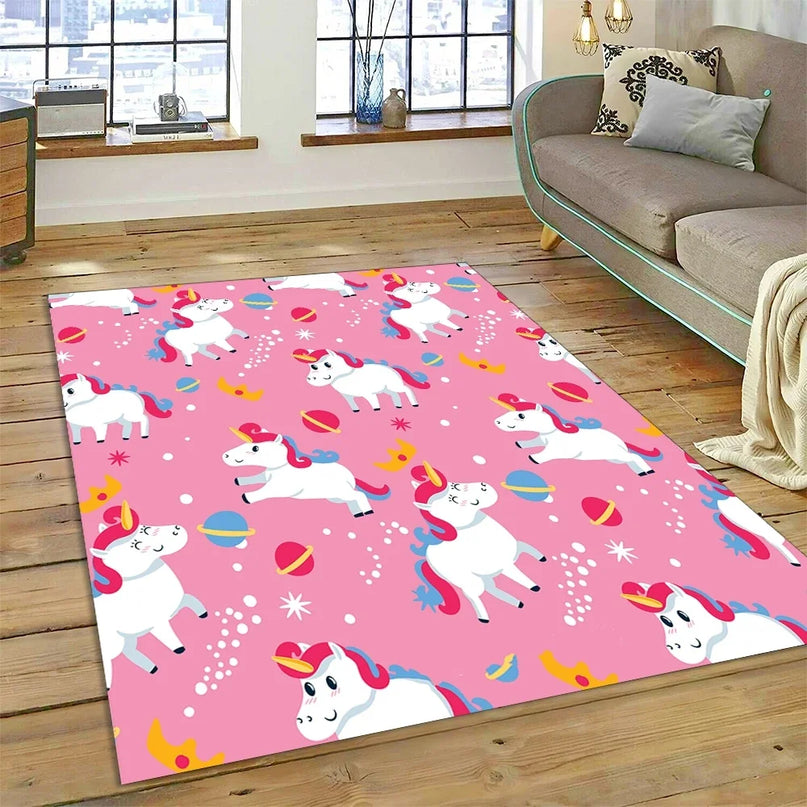 Dein Einhorn Sessel als 3D Traum-Teppich!