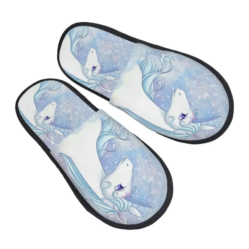 Deine kuscheligen Einhorn Hausschuhe!