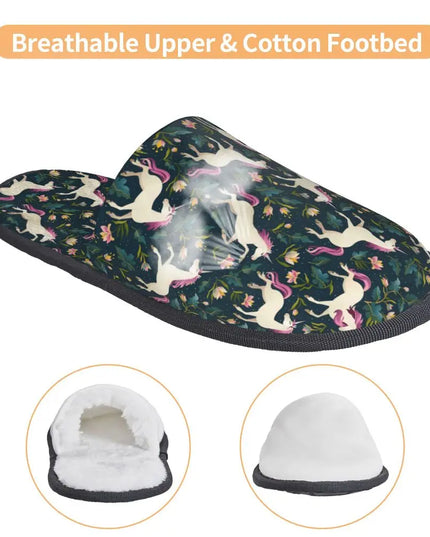 Deine kuscheligen Einhorn Hausschuhe!