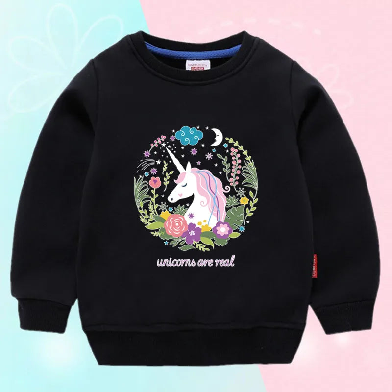 Cooler Einhorn Pullover für kleine Abenteurer