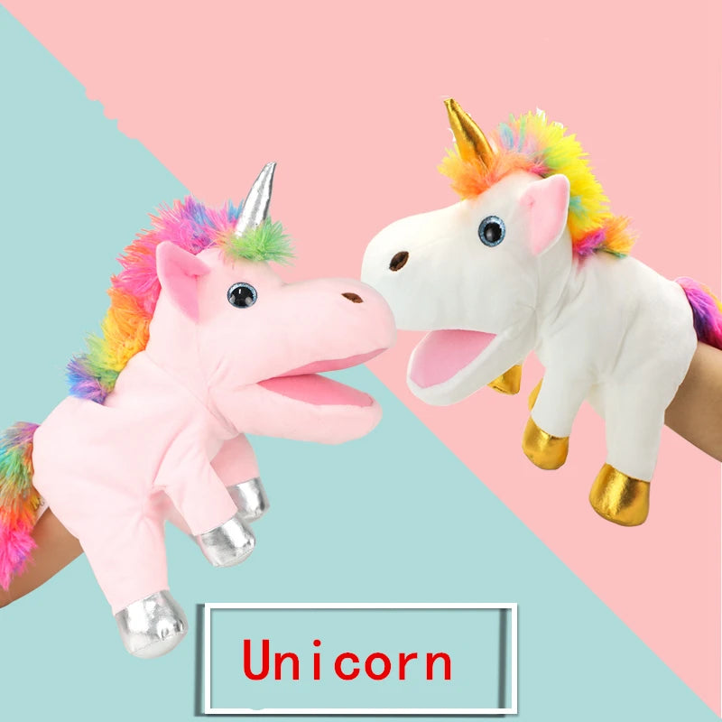 Dein interaktives Einhorn Handpuppen