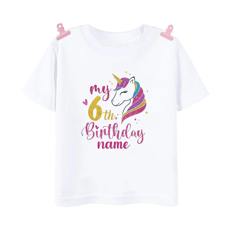 Dein individuelles Einhorn T-Shirt zum 9.