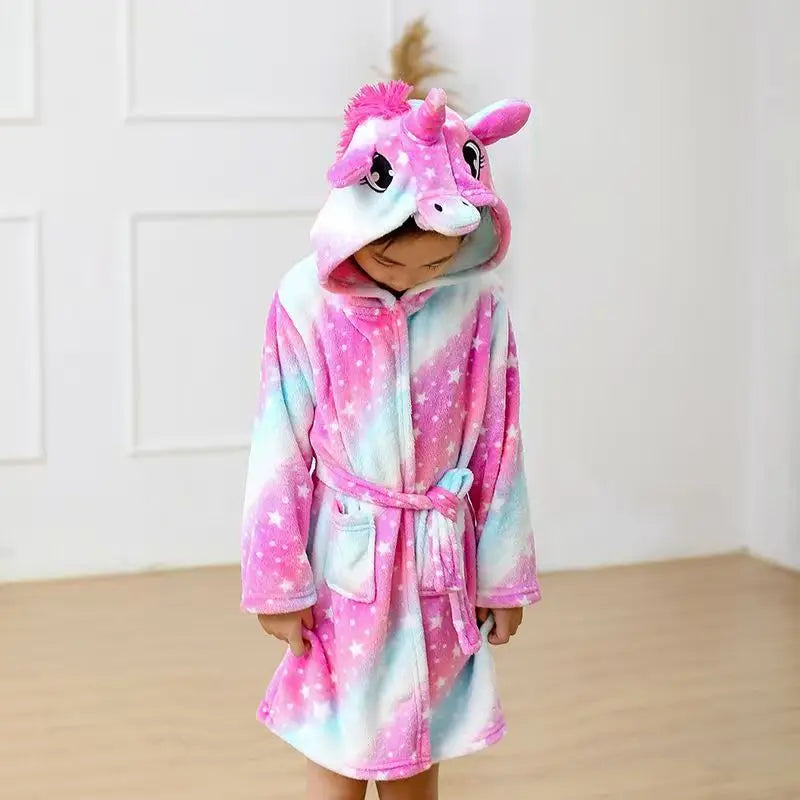Funkelnder Einhorn Pyjama mit Sternen für