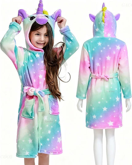 Die lila Einhorn Schuhe mit Sternen –