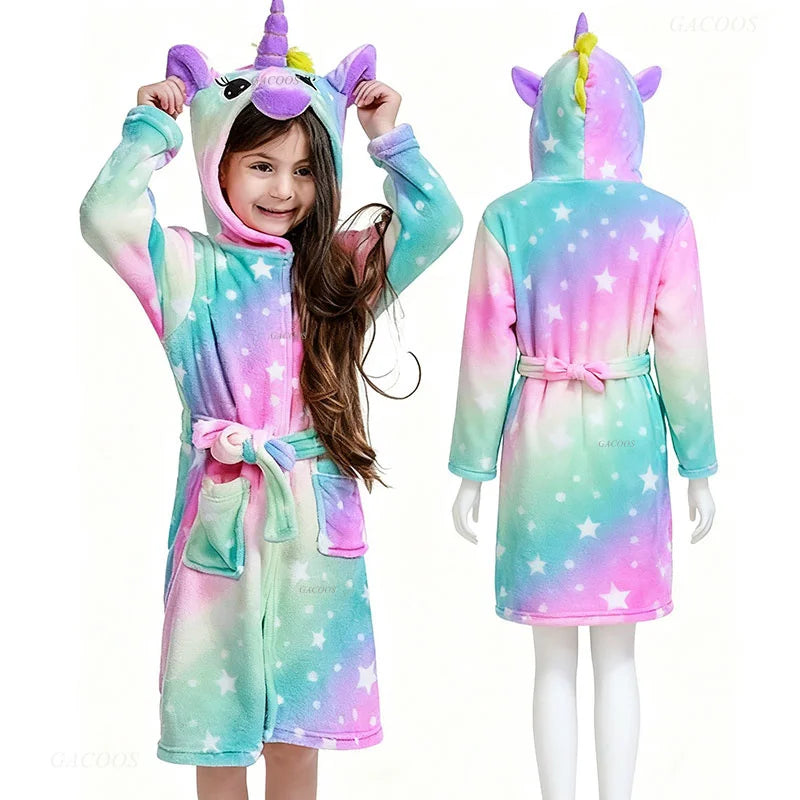 Die lila Einhorn Schuhe mit Sternen –