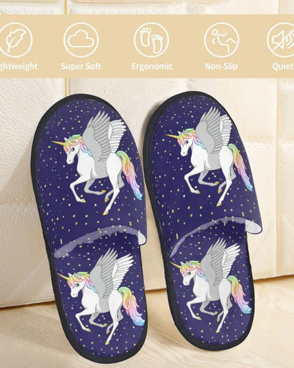 Deine magischen Einhorn Hausschuhe