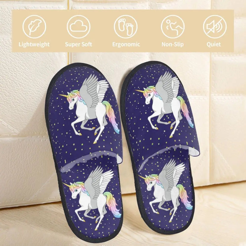 Deine bequemen Einhorn Hausschuhe!