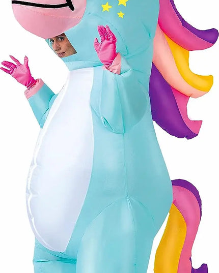 Gruselig-Süss: Dein Skelett Einhorn Kostuem!