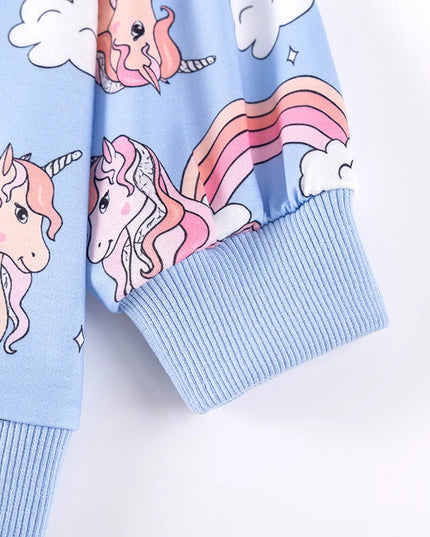 Dein süßer Einhorn Hoodie für den Herbst!