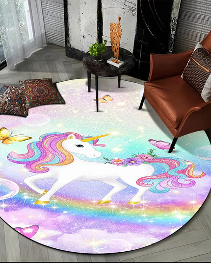 Dein runder Einhorn Sessel-Traum