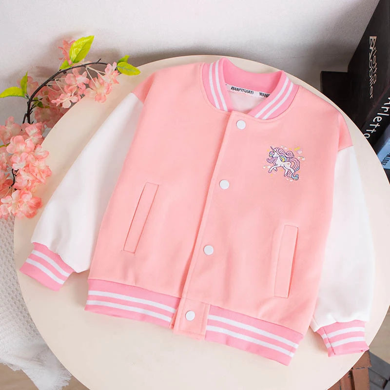 Deine sportliche Einhorn Baseball Jacke!