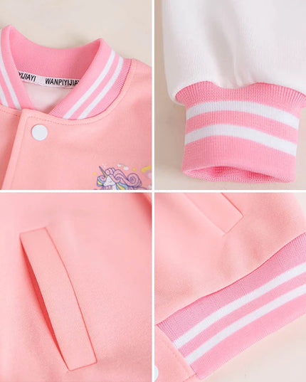 Deine sportliche Einhorn Baseball Jacke!