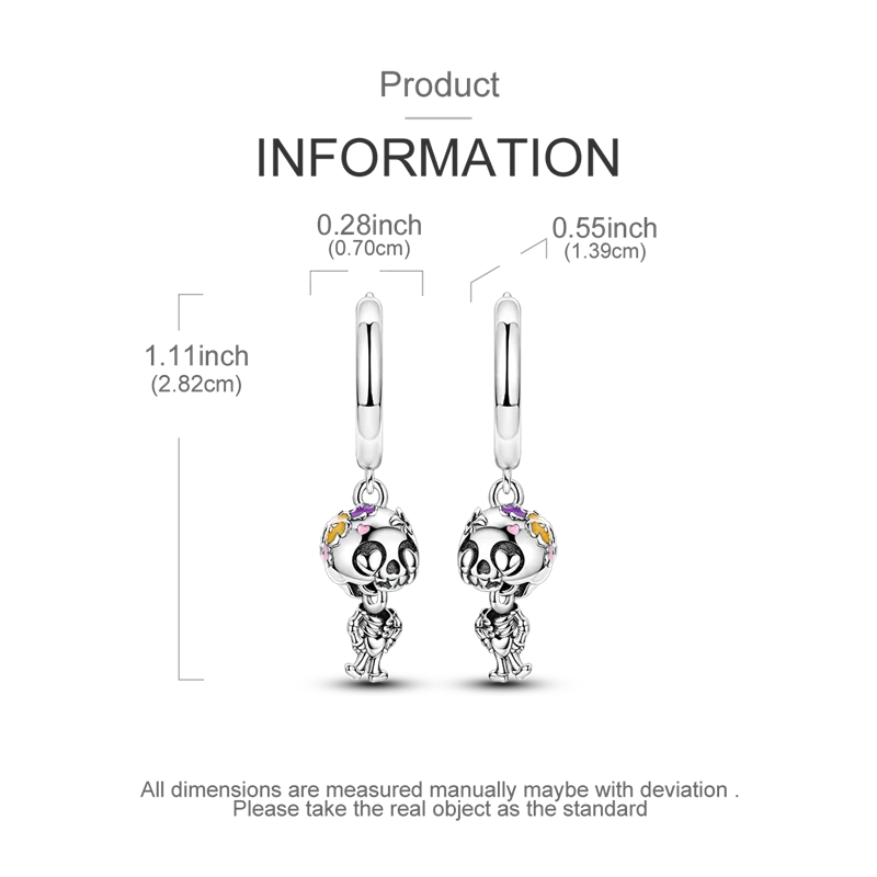 Verzaubernde Einhorn-Chamäleon Ohrhänger!
