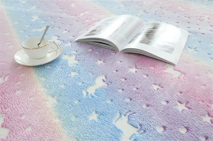Leuchtender Einhorn Sessel Regenbogen