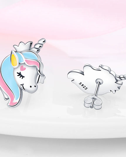 Funkelnde Einhorn Ohrringe mit