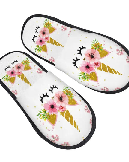 Zauberhafte Einhorn Hausschuhe für