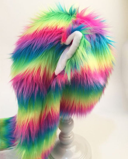 Deine magische Einhorn-Mütze mit Pfoten!