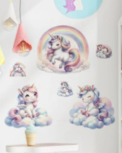 Dein zauberhaftes Einhorn Wandtattoo fürs
