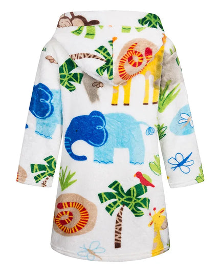 Kuscheliger Einhorn Bademantel für Kids