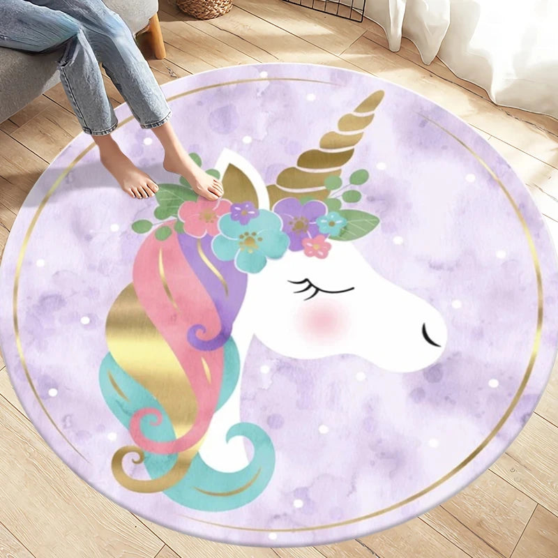 Dein glitzernder Einhorn Teppich für Träumer!