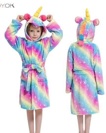 Dein kuscheliges blaues Einhorn Handtuch