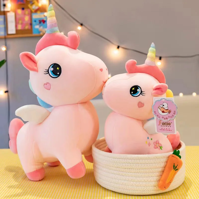 Dein kuscheliges Einhorn Plüschtier Pink!