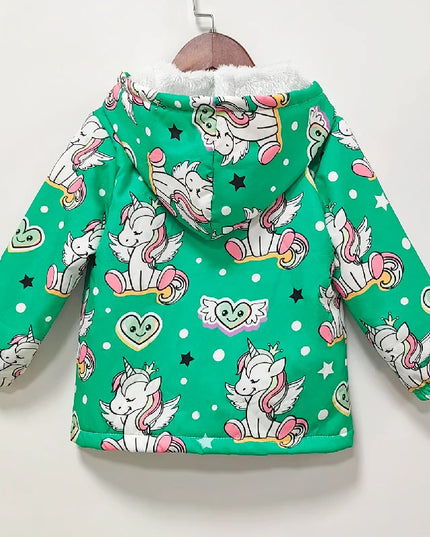Deine kuschelige Einhorn Jacke für kalte