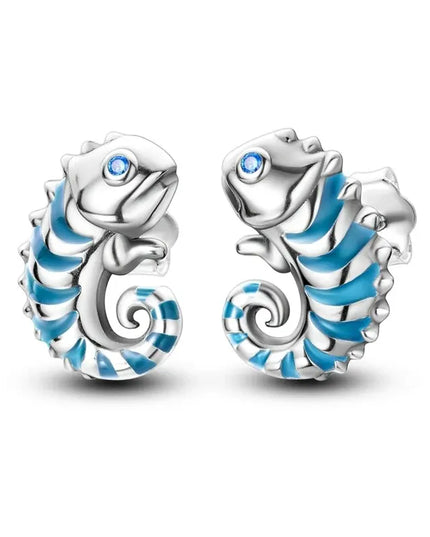 Süße Einhorn Ohrstecker aus 925 Silber