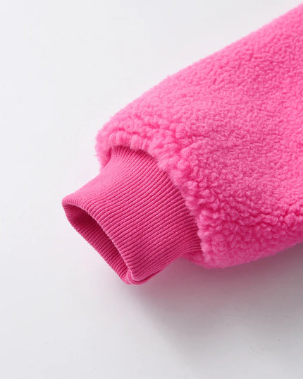 Warmes Einhorn Kostüm Fleece Sweatshirt