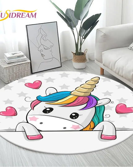 Dein runder Einhorn Sessel zum Spielen!