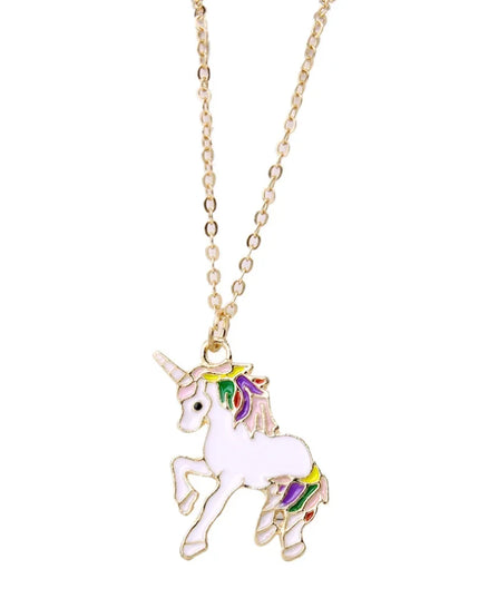 Deine strahlende Einhorn Kette in Weiß!
