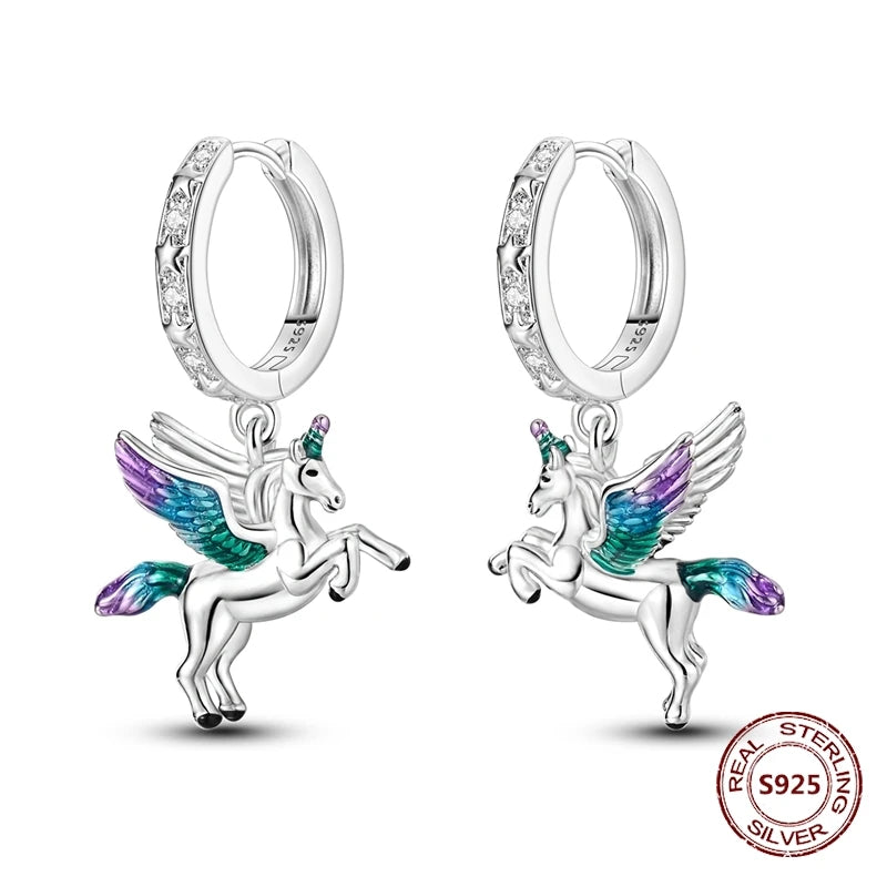 Mini Einhorn Creolen – Dein süßer Hingucker!